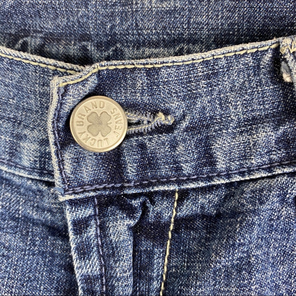 Lucky Brand Cropped Jeans 100% Cotton size 6 28 - Picture 5 of 10